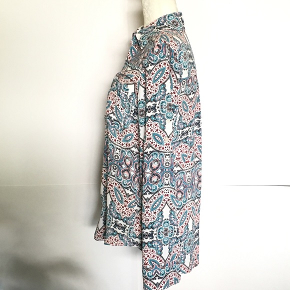 Express Paisley Print The Portofino Shirt - Picture 3 of 5